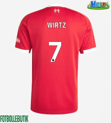 Liverpool Florian Wirtz #7 Hemmatröja 2025-26 Kortärmad